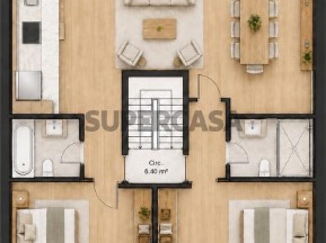 Apartamento T2 em Alcântara