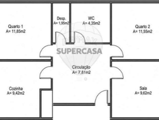 Apartamento T2 em Baixa da Banheira e Vale da Amoreira