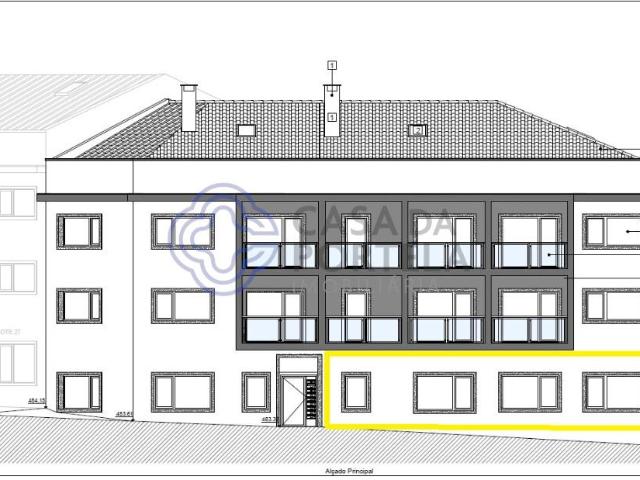 Apartamento T2 R/C A em construção com garagem |79,20 m² área total | A poucos minutos do centro