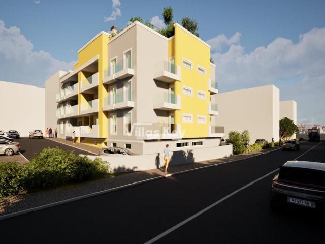 Apartamento T2 em construção com garagem fechada com piscina. 111m² São Gonçalo de Lagos