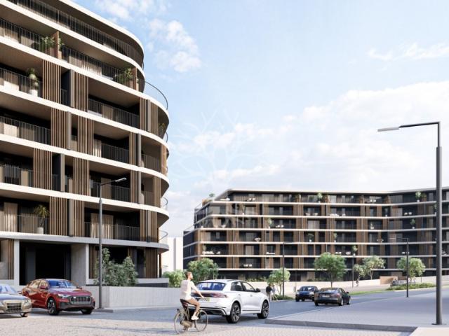 Apartamento T2 em construção com varanda e lugar de garagem, em Vila Nova de Gaia