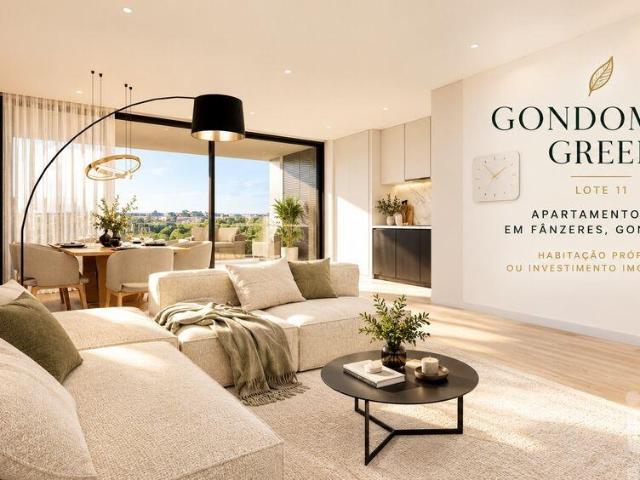 Apartamento T2 em Fânzeres e São Pedro da Cova de 80,00 m²