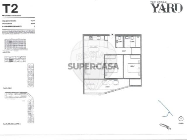 Apartamento T2 em São Pedro da Afurada
