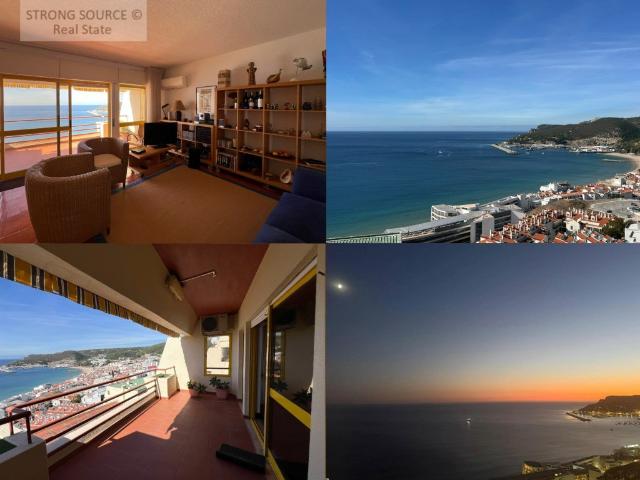 Apartamento T2 em Sesimbra, vista panorâmica para o mar, exc. 85m² Santiago Sesimbra