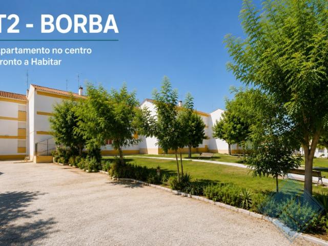 Apartamento T2 no Centro de Borba | Pronto a Habitar