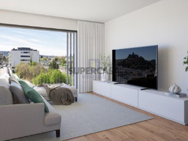 Apartamento T2 novo no centro de Pombal, com elevador e garagem para 2 viaturas