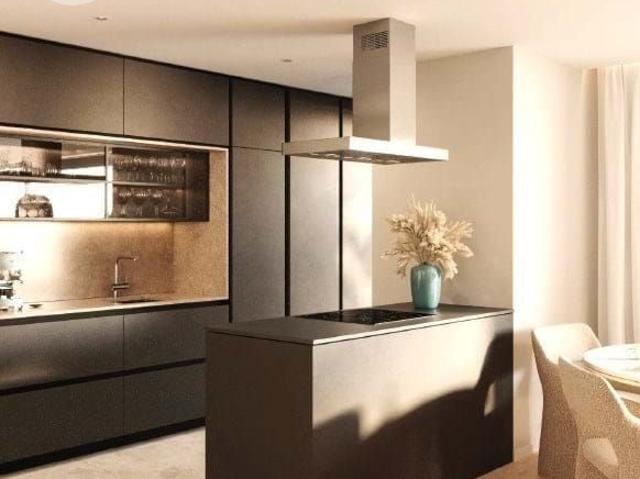 Apartamento T2 novo com 88 m² de área bruta privativa, varanda e estacionamento empreendimento Le Parc Faro