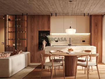Apartamento T2 novo com varanda em empreendimento de luxo no centro histórico de Braga