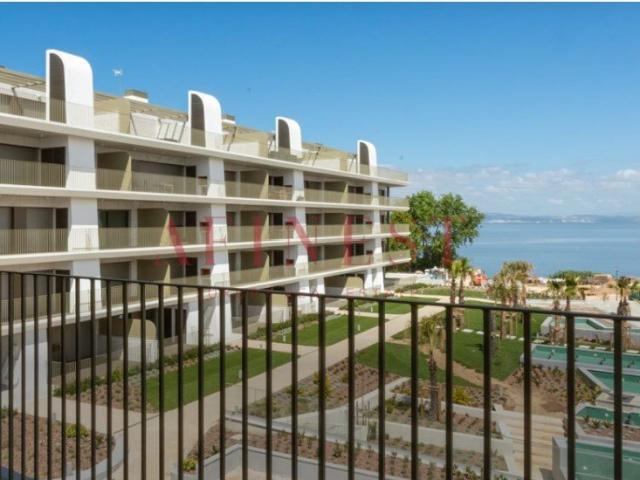 Apartamento T2 Novo Com Vista Frontal Para O Tejo, Piscina E. 102m² Alcochete