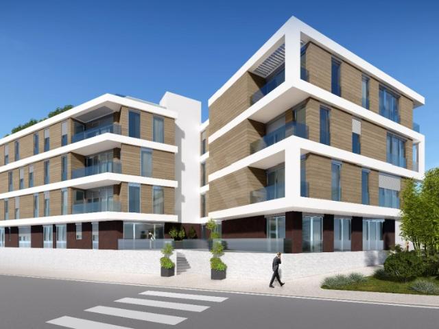 Apartamento T2 novo com vista mar a 1 minuto da Praia da Consolação