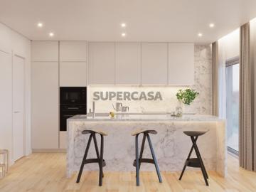 Apartamento T2 novo com estacionamento em Campolide