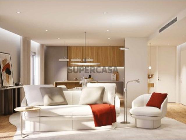 Apartamento T2 novo em Santa Clara, Coimbra. 104m2, 2 suites, varanda e vista rio