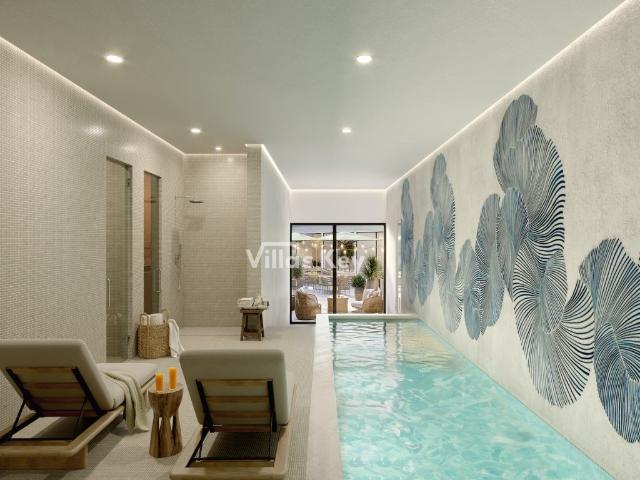 Apartamento T2 num condomínio de luxo com piscinas e Jacuzzi. 89m² São Gonçalo de Lagos