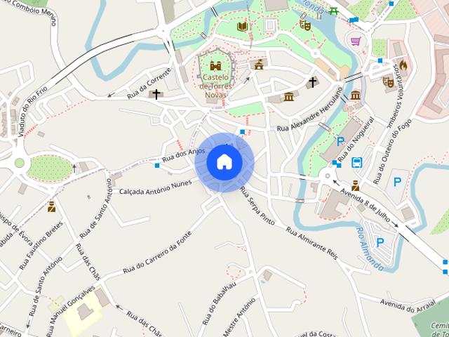 Apartamento T2 para alugar em Torres Novas
