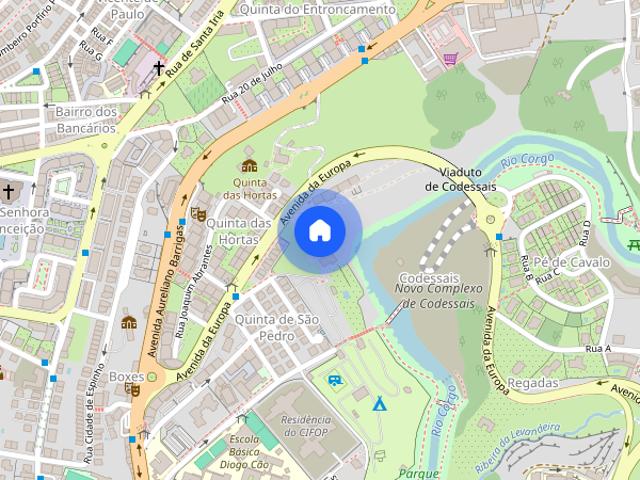 Apartamento T2 para alugar em Vila Real