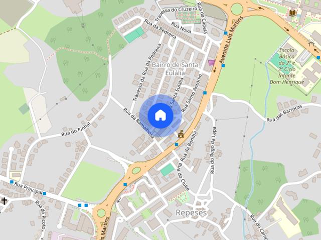 Apartamento T2 para alugar em Viseu