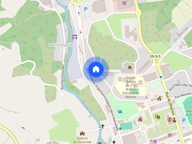 Apartamento T2 para alugar em Alcobaça