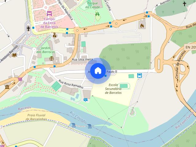 Apartamento T2 para alugar em Barcelos