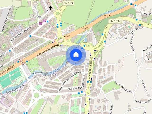 Apartamento T2 para alugar em Braga