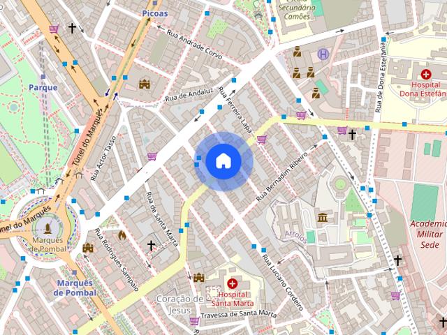 Apartamento T2 para alugar em Lisboa