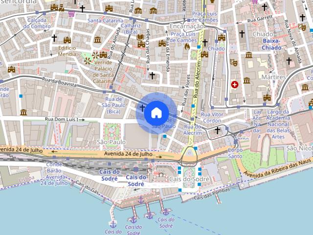 Apartamento T2 para alugar em Lisboa