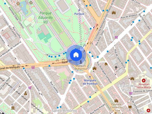 Apartamento T2 para alugar em Lisboa