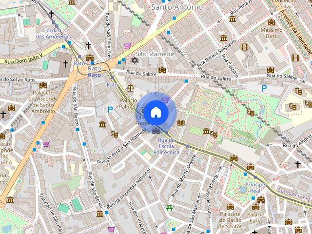 Apartamento T2 para alugar em Lisboa