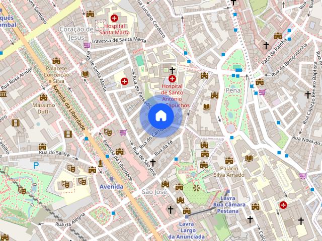 Apartamento T2 para alugar em Lisboa