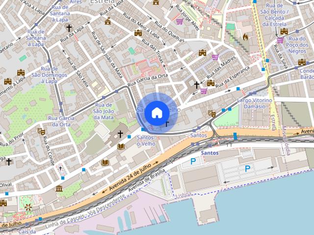 Apartamento T2 para alugar em Lisboa