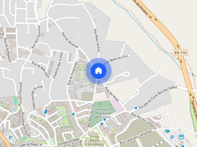 Apartamento T2 para alugar em Mafra