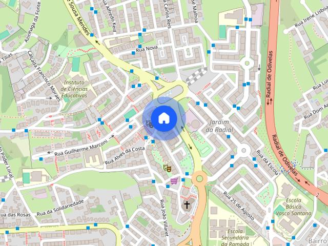 Apartamento T2 para alugar em Odivelas