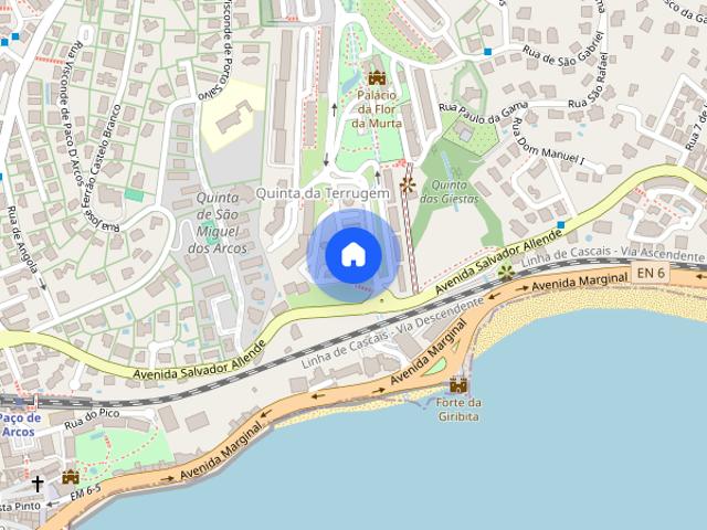 Apartamento T2 para alugar em Oeiras