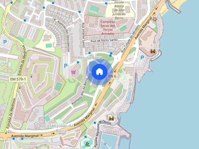 Apartamento T2 para alugar em Oeiras