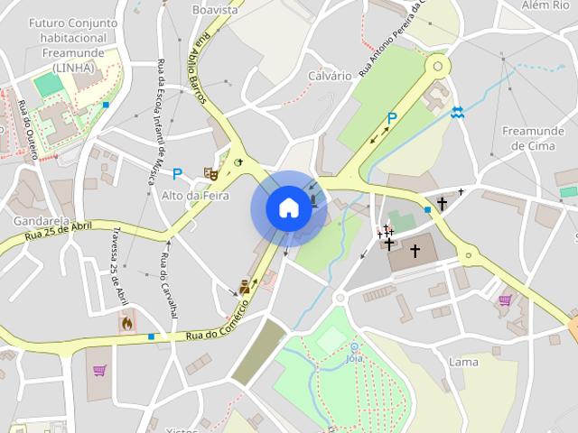 Apartamento T2 para alugar em Paços de Ferreira