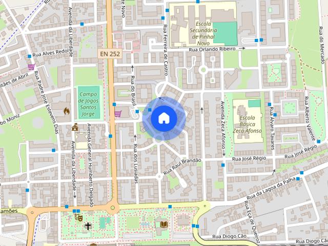 Apartamento T2 para alugar em Palmela