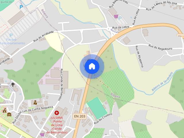 Apartamento T2 para alugar em Ponte de Lima