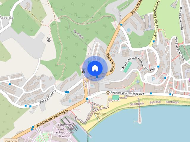 Apartamento T2 para alugar em Sesimbra