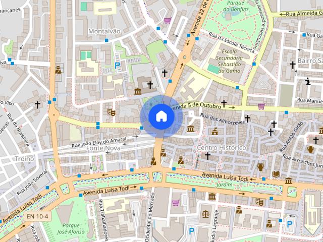 Apartamento T2 para alugar em Setúbal