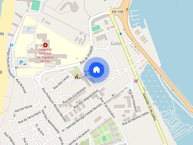 Apartamento T2 para alugar na Figueira da Foz
