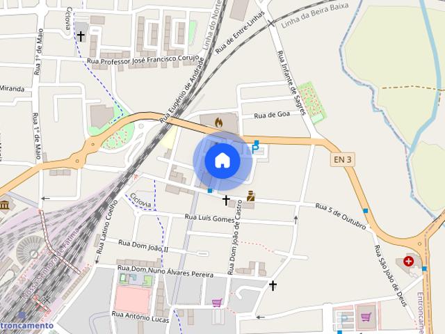 Apartamento T2 para alugar no Entroncamento