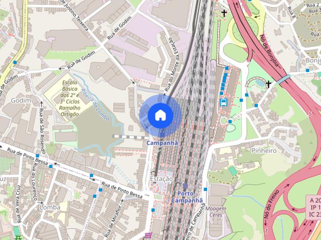 Apartamento T2 para alugar no Porto