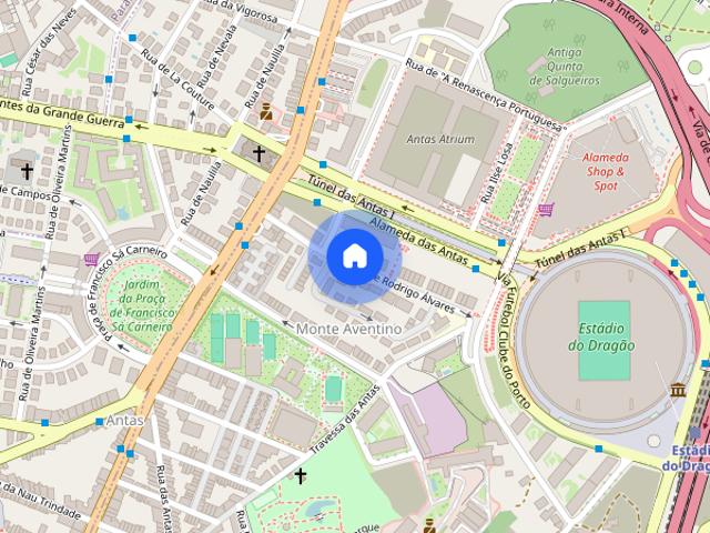Apartamento T2 para alugar no Porto