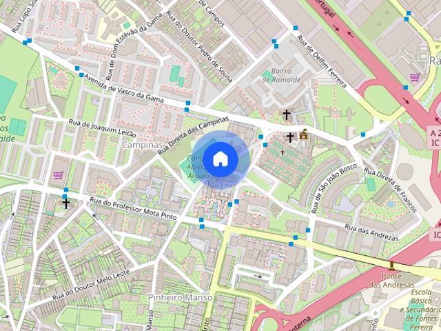 Apartamento T2 para alugar no Porto