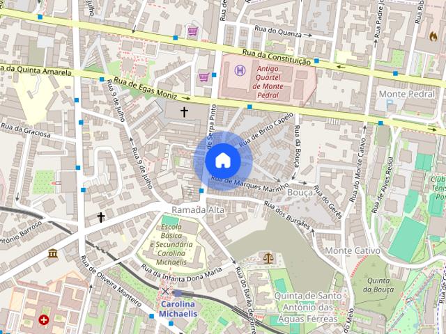 Apartamento T2 para alugar no Porto