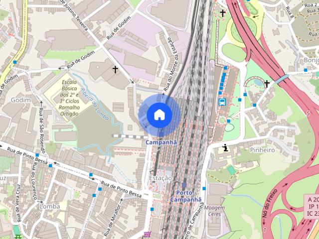Apartamento T2 para alugar no Porto
