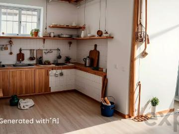 Apartamento T2 para remodelado em Paivas Amora