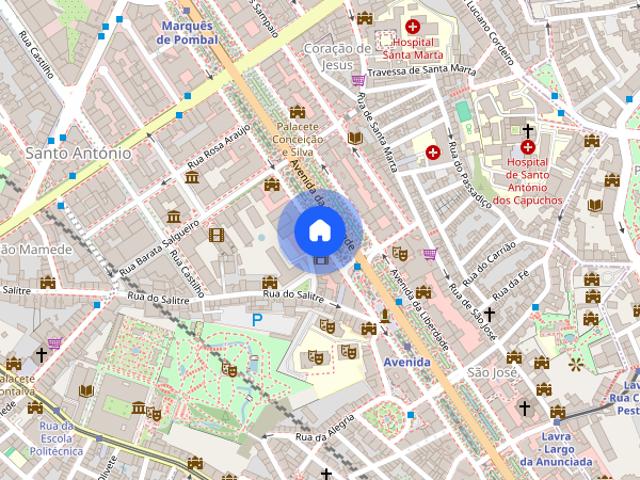 Apartamento T4 Triplex para alugar em Lisboa