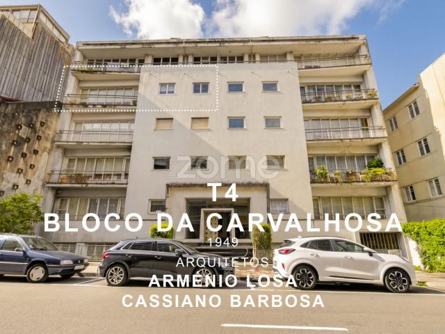 Apartamento T4 no Bloco da Carvalhosa, Rua da Boavista, Porto