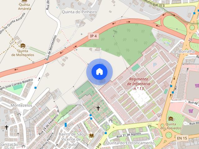 Apartamento T4 para alugar em Vila Real