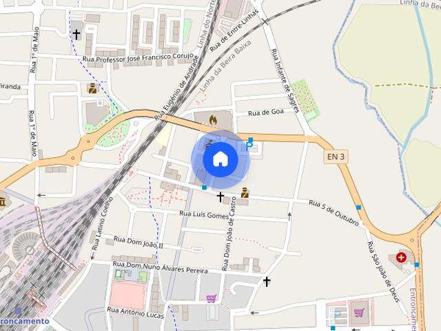 Apartamento T4 para alugar no Entroncamento